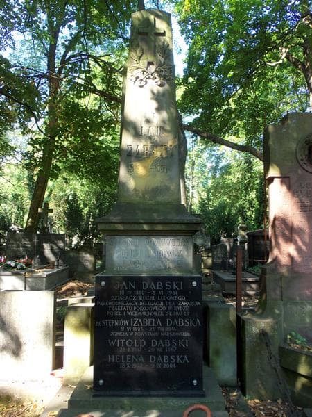 Zdjęcie grobu Witold Dąbski (2)