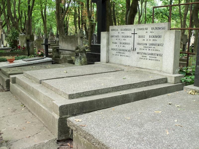 Zdjęcie grobu: Konstanty Bajkowski