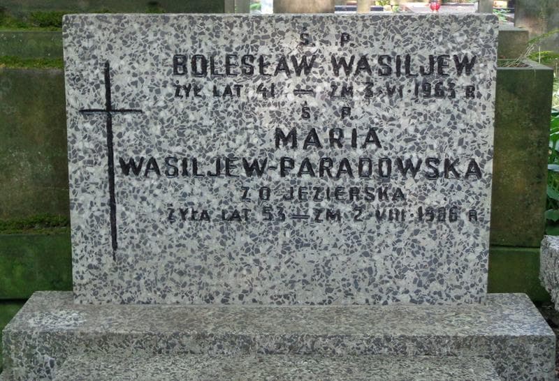Zdjęcie grobu Bolesław Wasiljew (2)
