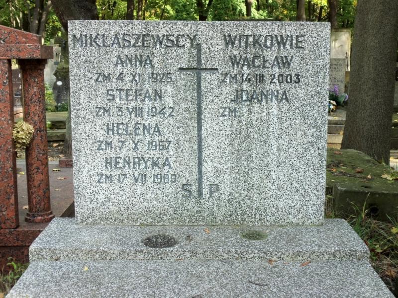 Zdjęcie grobu Stefan Miklaszewski (2)
