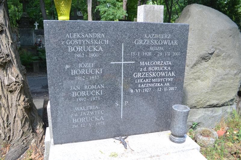 Zdjęcie grobu Aleksandra Borucka (2)