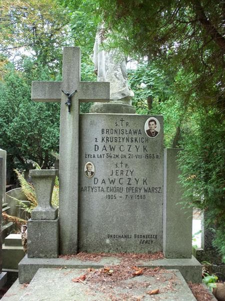 Zdjęcie grobu Bronisława Dawczyk (2)