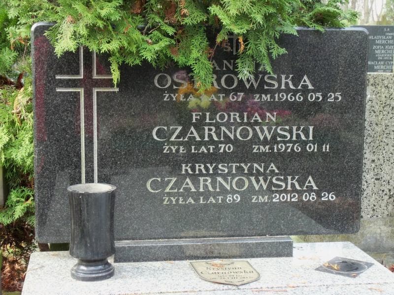 Zdjęcie grobu Florian Czarnowski (2)