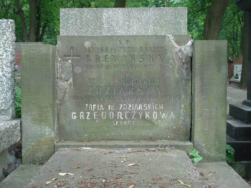 Zdjęcie grobu Janina Brewińska (1)