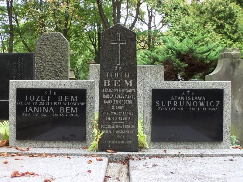 Zdjęcie grobu Józef Bem (2)