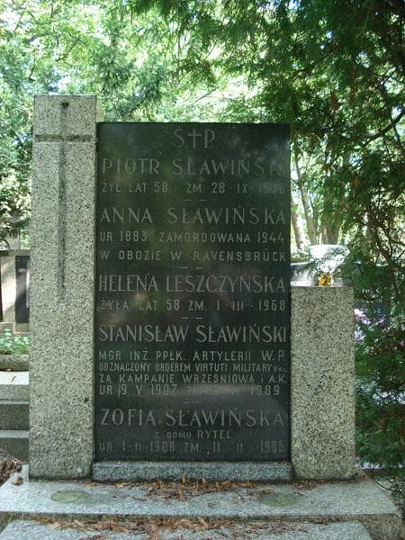 Zdjęcie grobu Anna Sławińska (2)