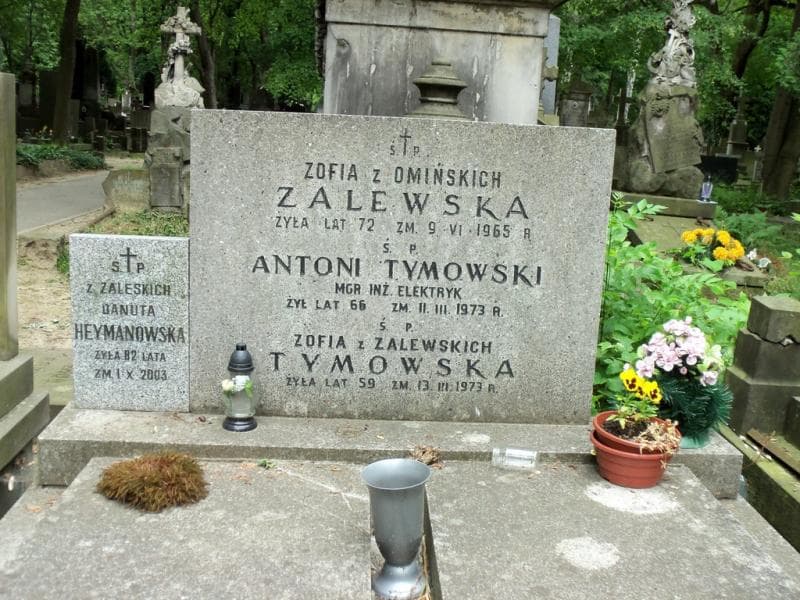 Zdjęcie grobu Antoni Tymowski (2)
