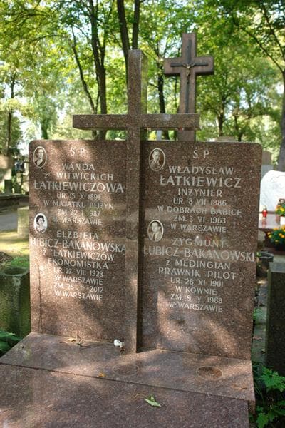 Zdjęcie grobu Zygmunt Lubicz-Bakanowski (2)