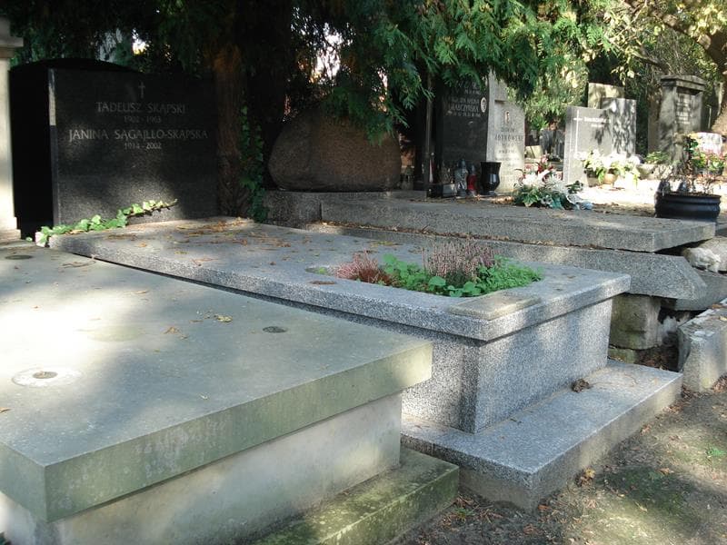 Zdjęcie grobu Janina Sągajłło-Skąpska (1)