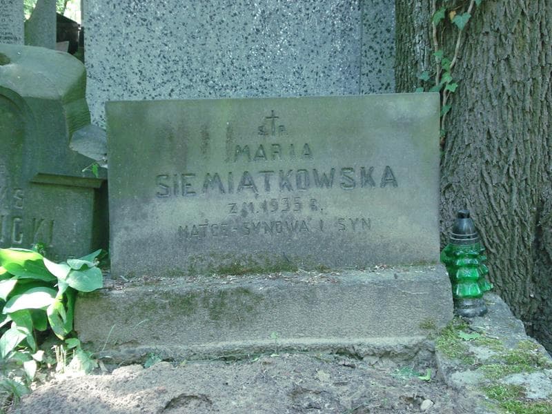 Zdjęcie grobu Maria Siemiątkowska (1)