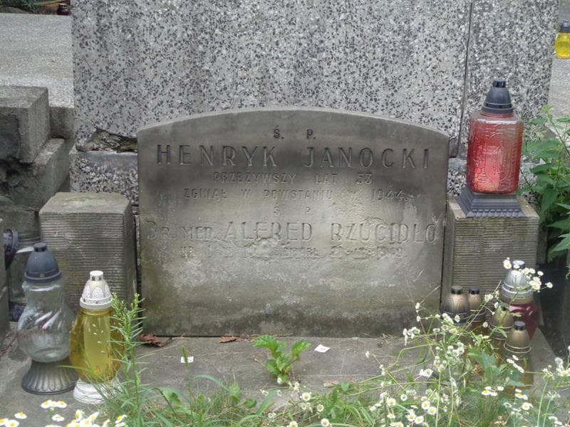 Zdjęcie grobu Henryk Janocki (2)