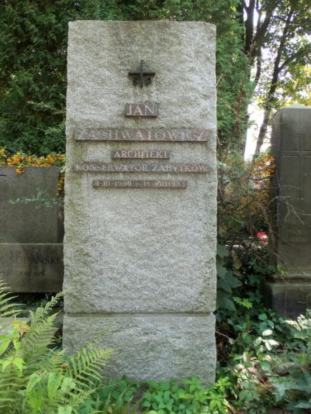 Zdjęcie grobu Jan Zachwatowicz (2)