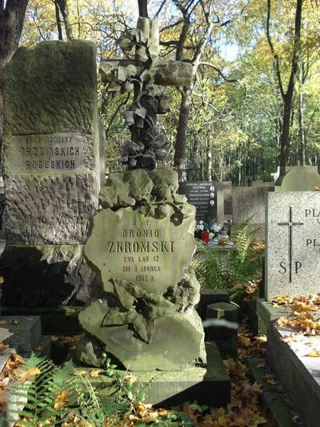 Zdjęcie grobu Bronio Żeromski (2)