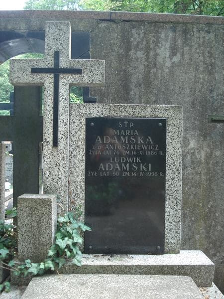 Zdjęcie grobu Ludwik Adamski (2)
