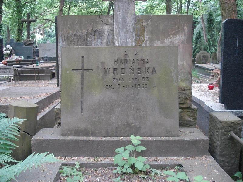 Zdjęcie grobu Marianna Wrońska (1)
