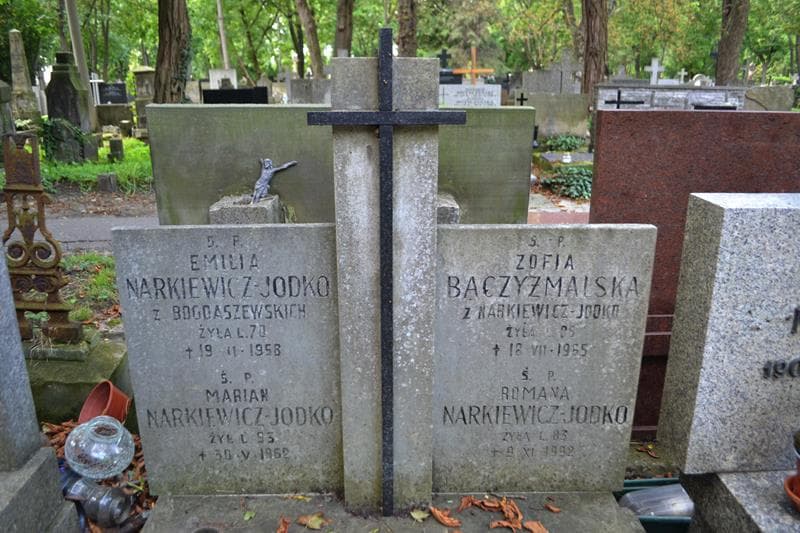 Zdjęcie grobu Emilia Markiewicz-Jodko (2)