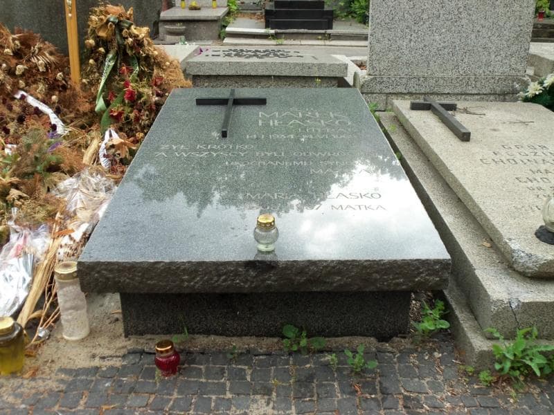 Zdjęcie grobu Maria Hłasko (1)