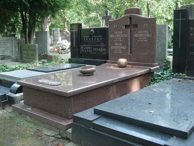 Zdjęcie grobu Wilhelm Oksza-Wrzecian (1)