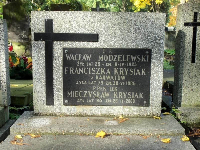 Zdjęcie grobu Mieczysław Krysiak (1)