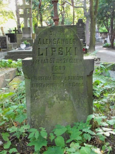 Zdjęcie grobu Aleksander Lipski (2)