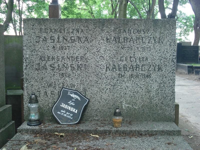 Zdjęcie grobu Zofia Jasińska (1)
