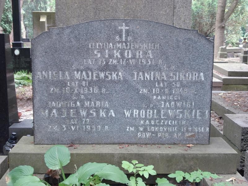 Zdjęcie grobu Jadwiga Maria Majewska (2)