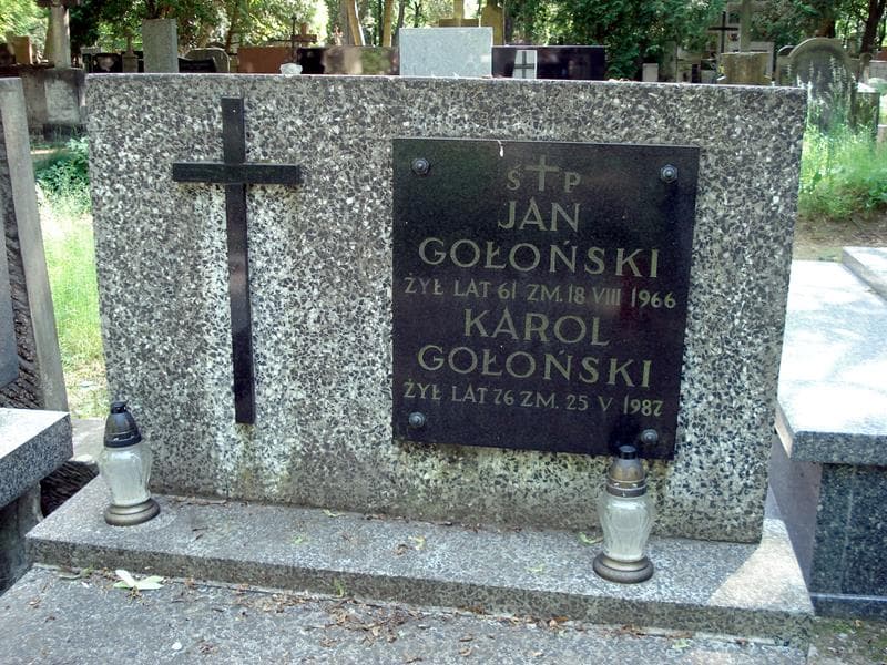 Zdjęcie grobu Karol Gołoński (1)