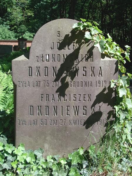 Zdjęcie grobu Józefa Okoniewska (1)