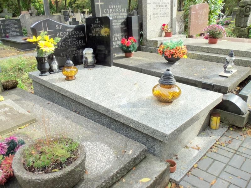 Zdjęcie grobu Tadeusz Tybora (1)