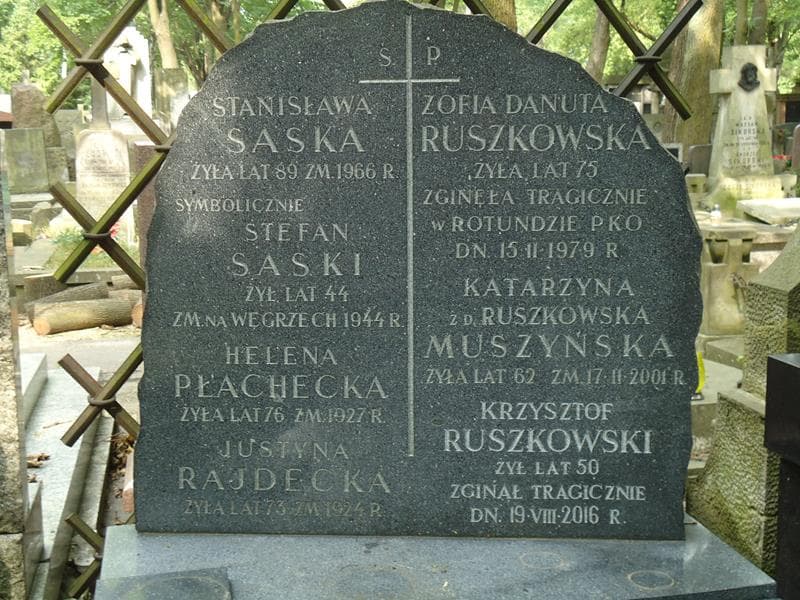 Zdjęcie grobu Zofia Danuta Ruszkowska (2)