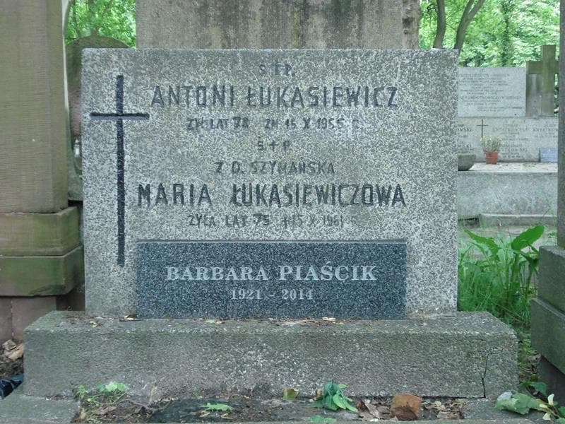 Zdjęcie grobu Barbara Piaścik (2)