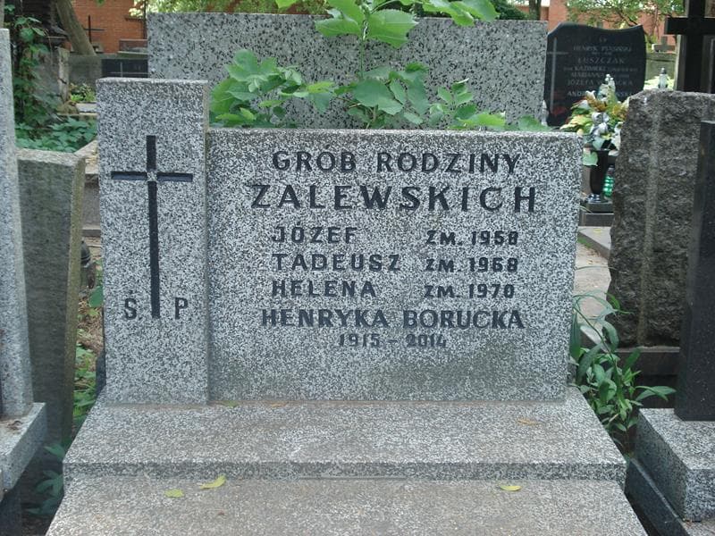 Zdjęcie grobu Henryka Borucka (2)