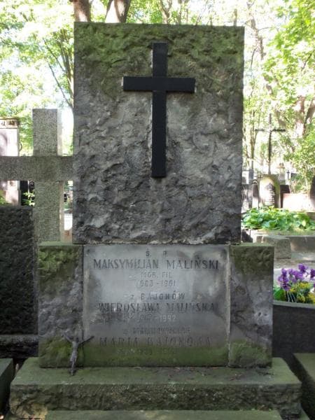 Zdjęcie grobu Maksymilian Maliński (2)