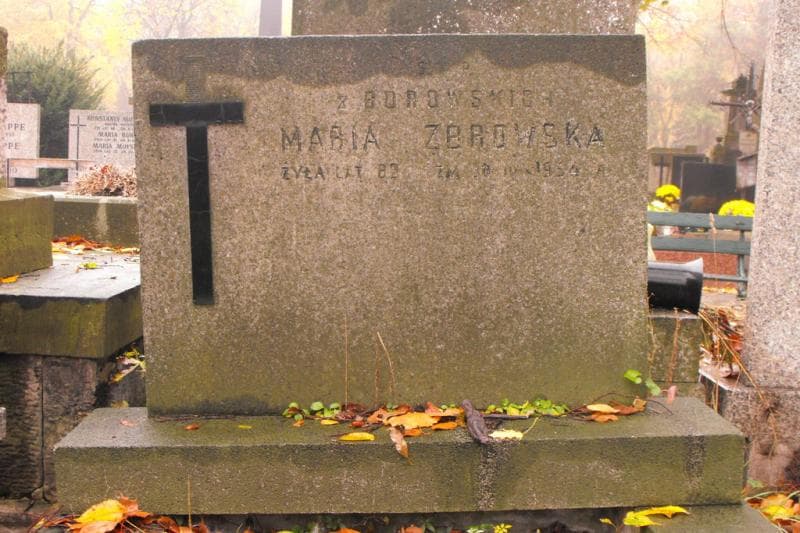 Zdjęcie grobu Maria Zbrowska (2)
