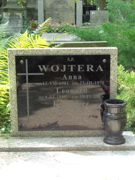 Zdjęcie grobu Anna Wojtera (2)