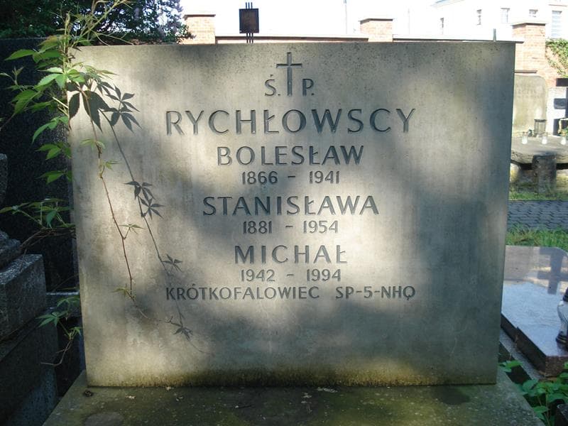 Zdjęcie grobu Michał Rychłowski (1)