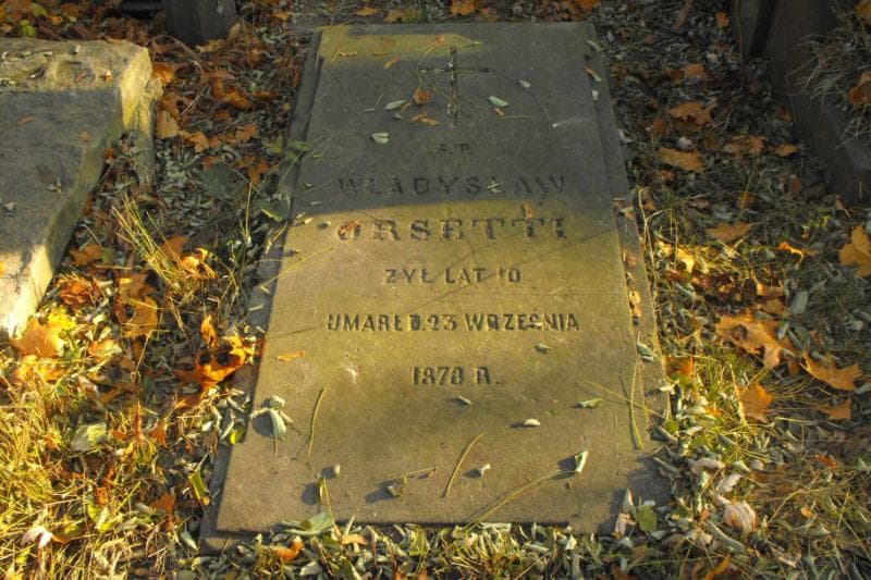 Zdjęcie grobu Władysław Orsetti (2)