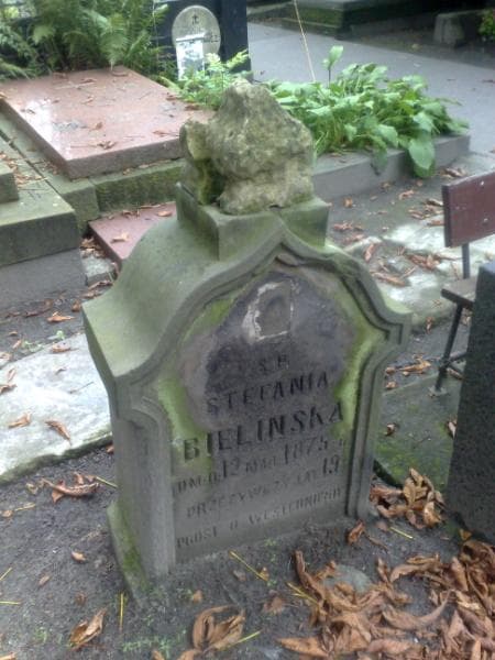 Zdjęcie grobu Stefania Bielińska (1)