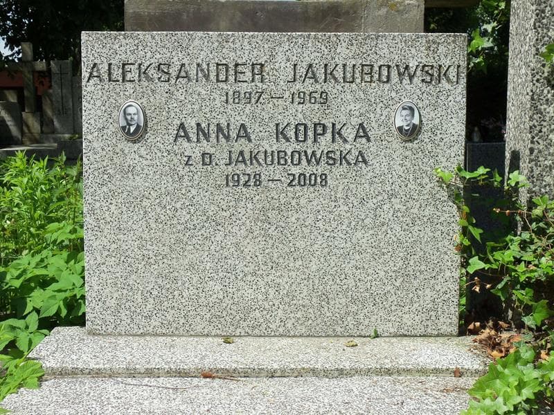 Zdjęcie grobu Aleksander Jakubowski (2)