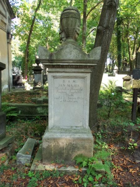 Zdjęcie grobu Jan Majer (2)