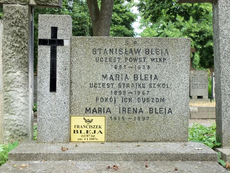 Zdjęcie grobu Franciszek Bleja (2)