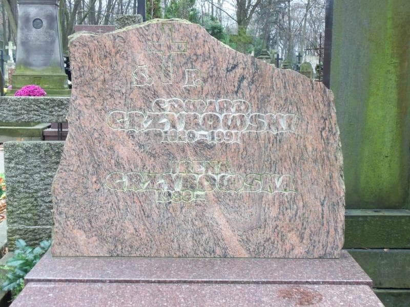 Zdjęcie grobu Edwrad Grzybowski (2)