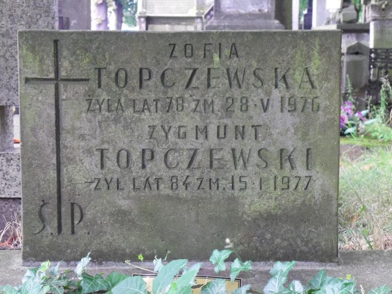 Zdjęcie grobu Zofia Topczewska (2)