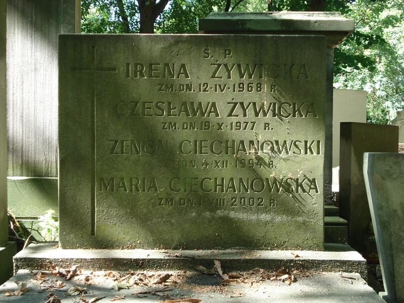Zdjęcie grobu Irena Żywicka (2)