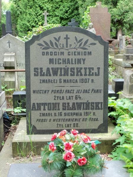 Zdjęcie grobu Antoni Sławiński (2)