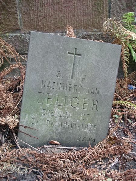 Zdjęcie grobu Kazimierz Jan Zeliger (2)