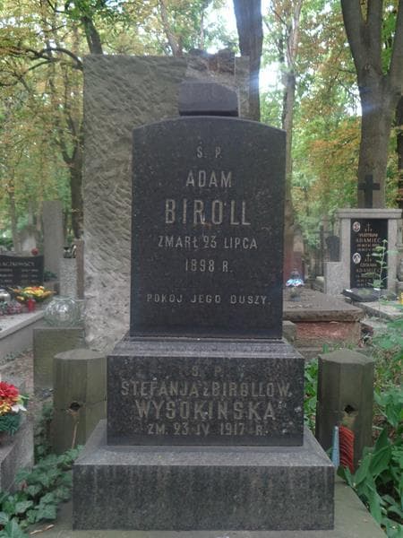 Zdjęcie grobu Stefanja Wysokińska (2)