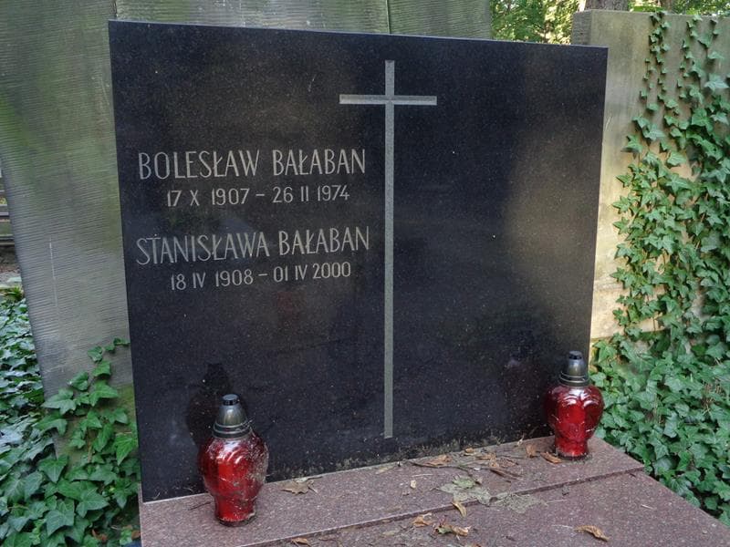 Zdjęcie grobu Stanisława Bałaban (2)