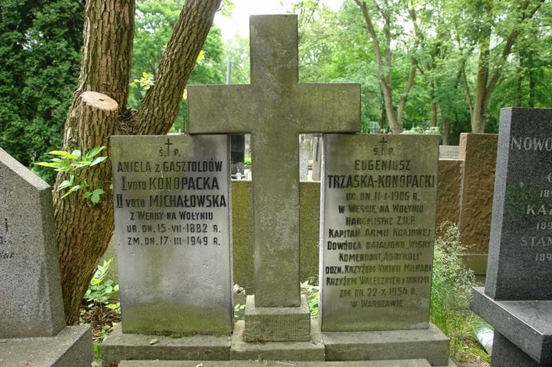 Zdjęcie grobu Eugeniusz Trzaska-Konopacki (2)