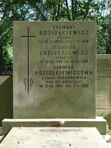 Zdjęcie grobu Jadwiga Koziołkiewiczowa (2)